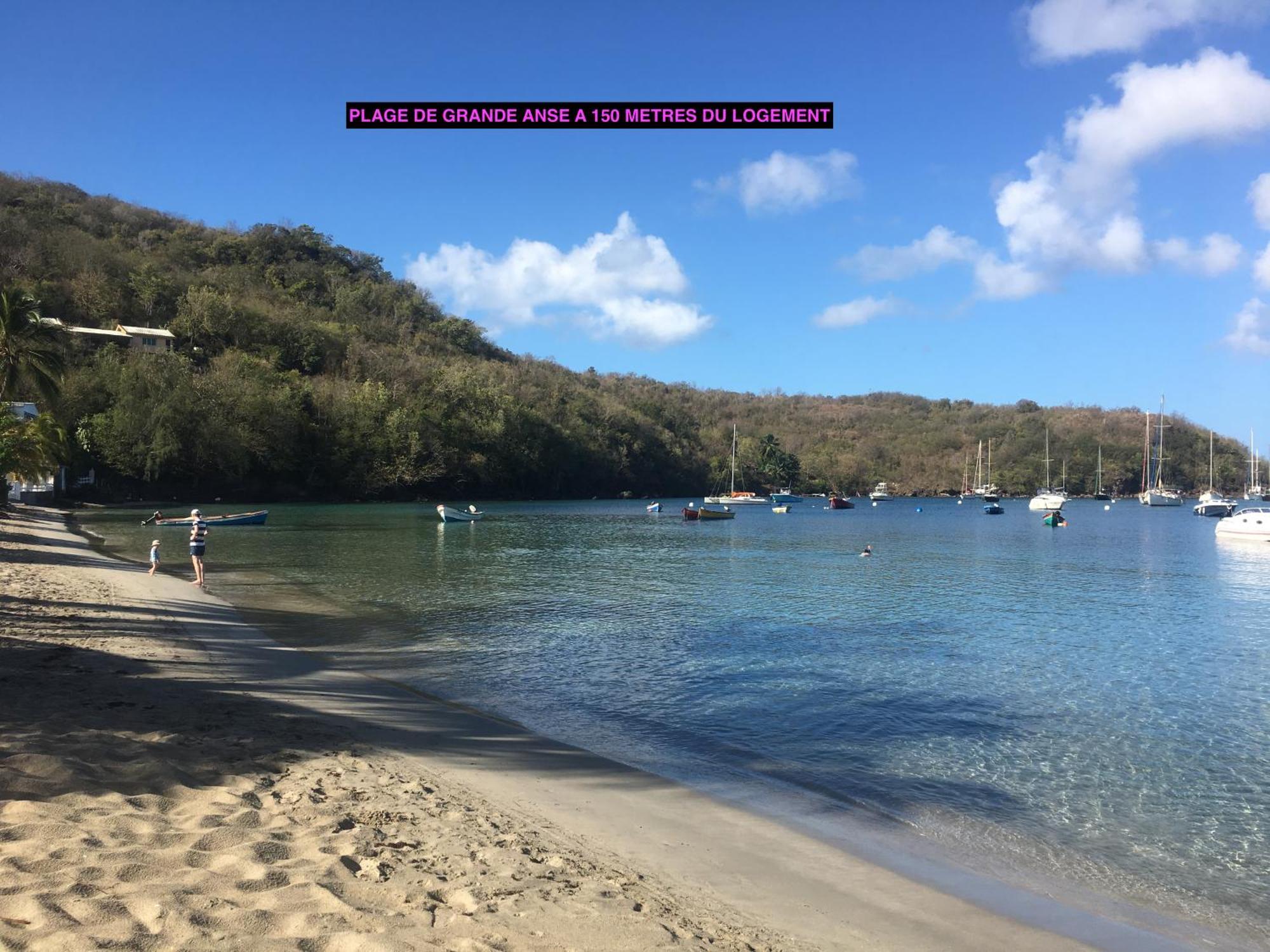 Bungalow "Doussin' Kreyol", Au Calme A 150M De La Plage Grande Anse 외부 사진